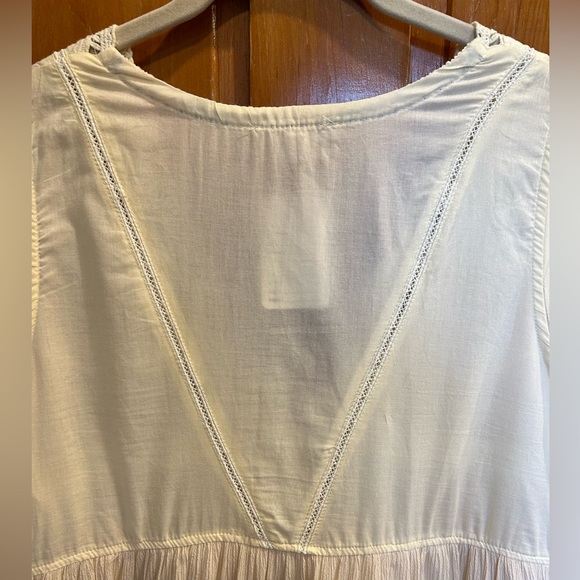 Hem & Thread Cream Dress - Picture 8 of 11